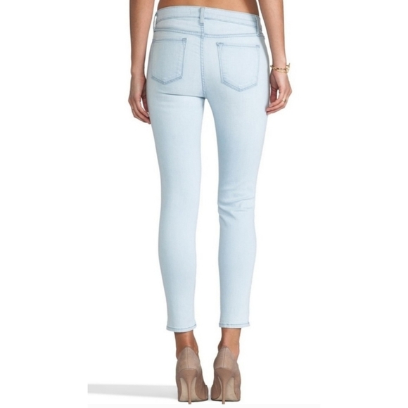 J Brand Mid Rise Crop Capri Jeans in Solana Size 27 - Picture 2 of 11